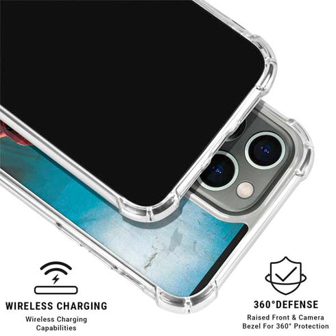 Marvel Iron Man Repulsor Blast iPhone 15 Pro Clear Case
